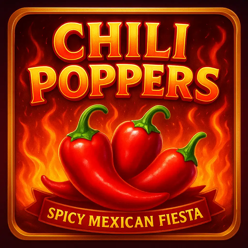 Chili Poppers slot game artwork